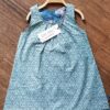 Wendekleid Geometrie/Wale jade/petrol